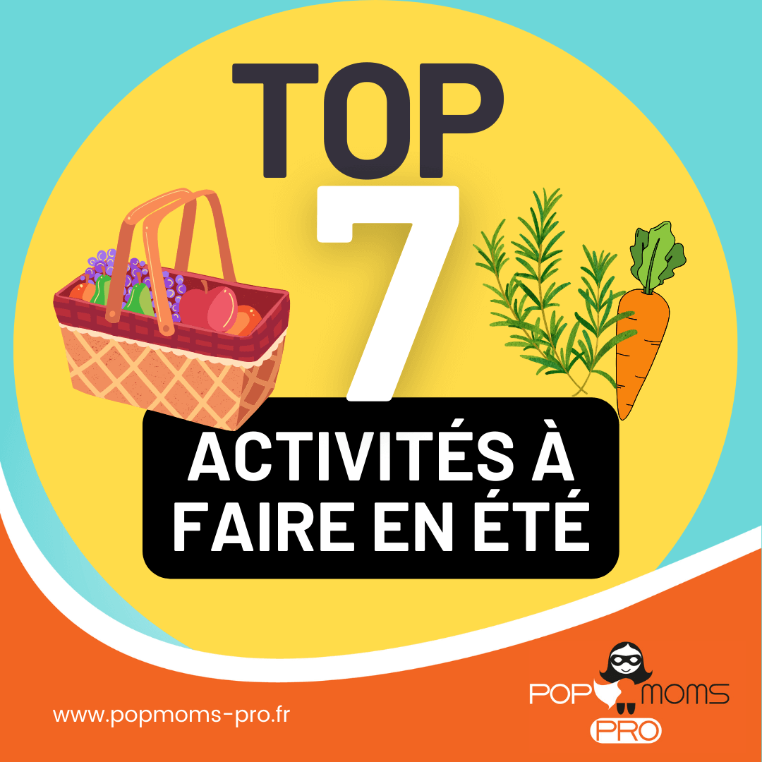TOP 7 ACTIVITÉS À FAIRE EN ÉTÉ