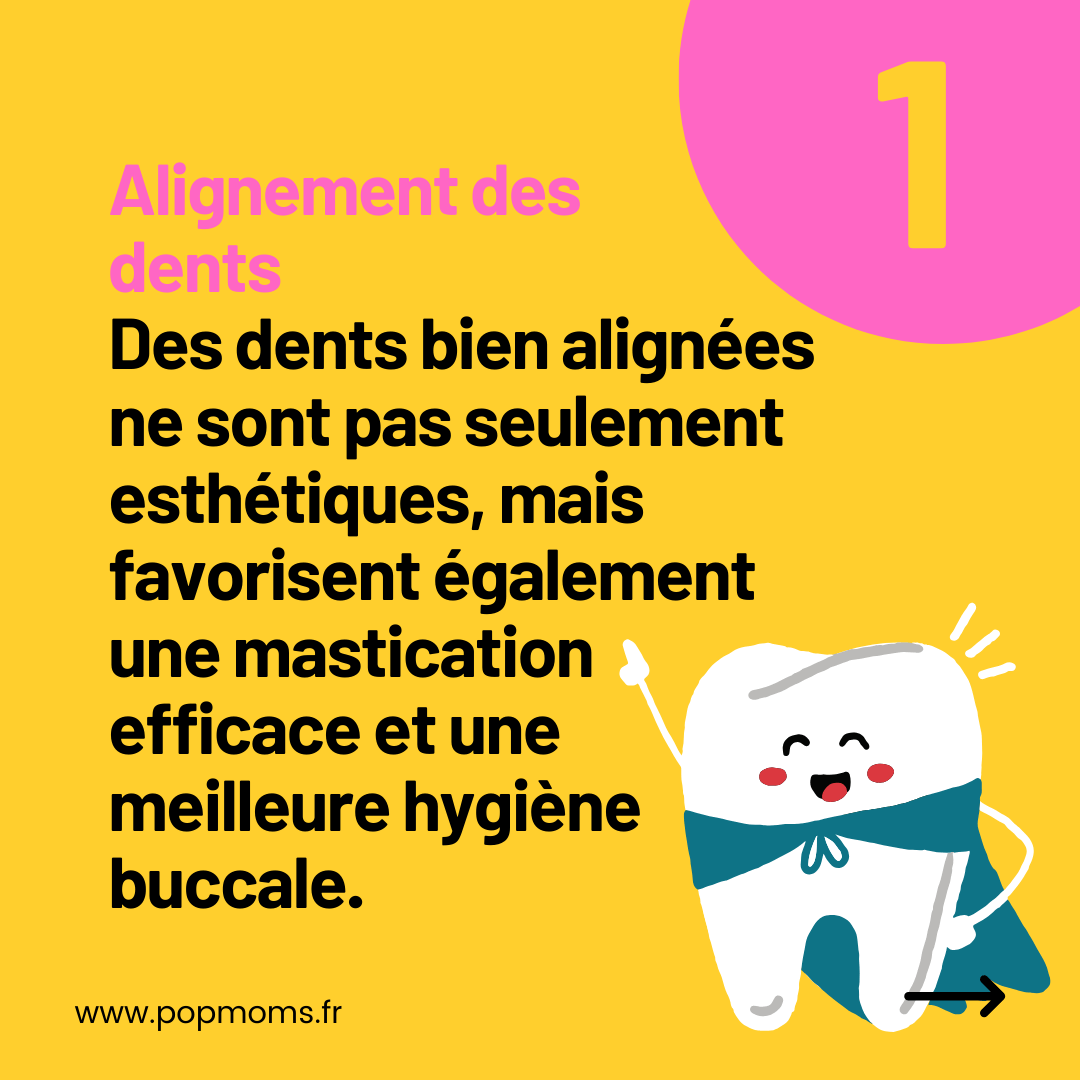 CONSEIL N°1 : Alignement des dents
Des dents bien alignées ne sont pas seulement esthétiques, mais favorisent également une mastication efficace et une meilleure hygiène buccale.